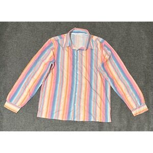 Unbranded Women's XL Striped Long Sleeve Shirt